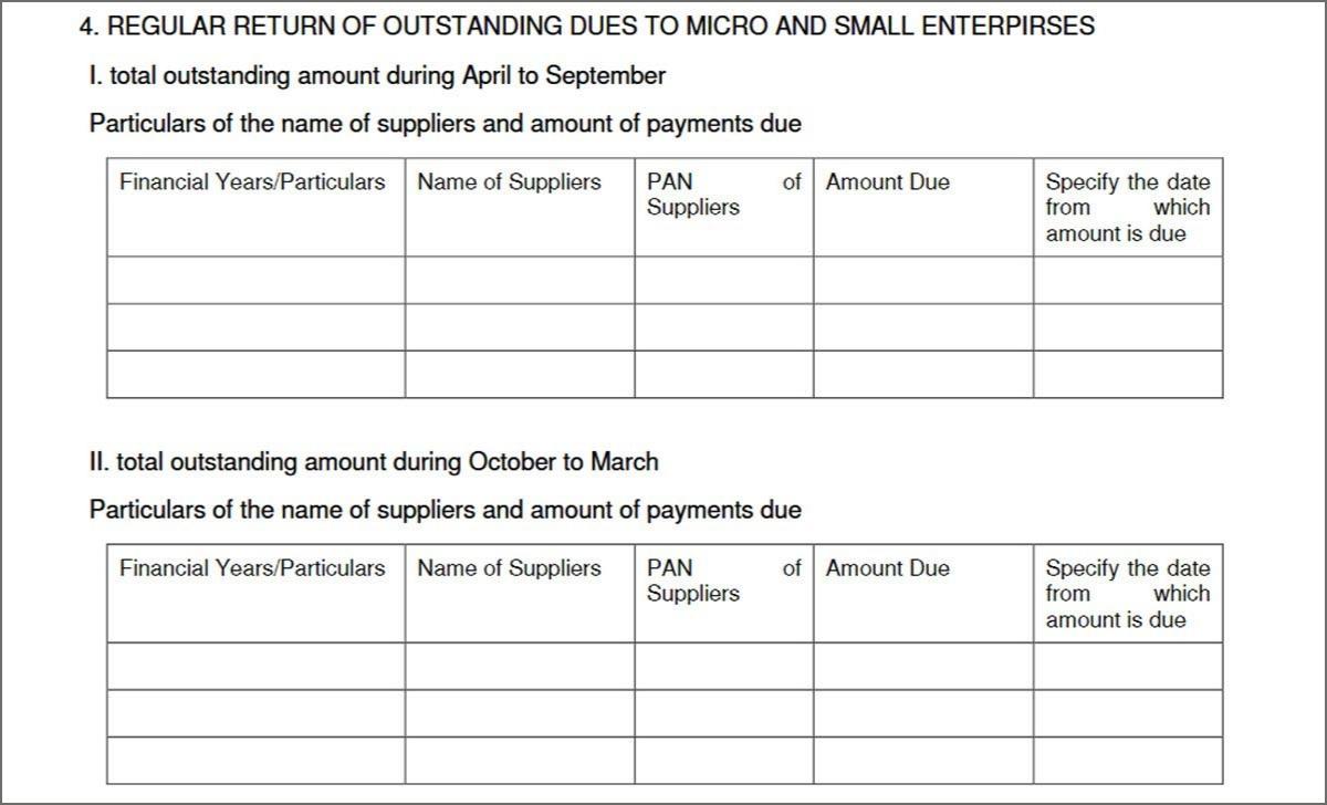 step 4 to file msme form 1 